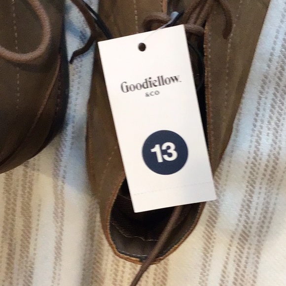 Goodfellow&Co men’s Jerad brown chukka bootss size 13 tags attached never worn - Picture 6 of 8